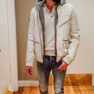 Express leather jacket